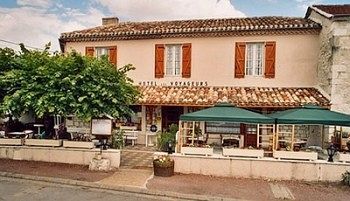 Logis Hotels - Hotel Et Restaurant Les Voyageurs Tournon-dʼAgenais Exteriör bild